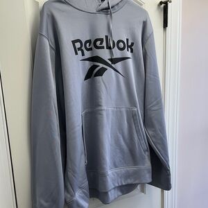 Reebok Men's Blue Hoodie Sweater